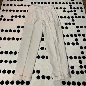 Vintage 90s 80s Polo Ralph Lauren Hammond Pant Pleated Cuffed Khaki Chino